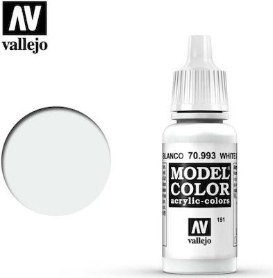 Acrylicos Vallejo Model Modellbau Farbe White Grey 17ml VAL70993 70993