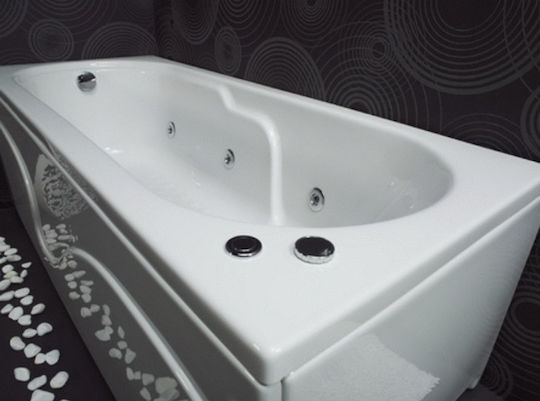 Sanitec Gloria 517 Μπανιέρα Ακρυλική 160x70x60cm