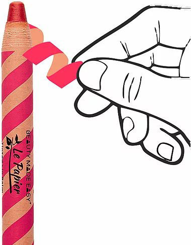 Le Papier Beauty Made Easy Lippen Balsam Rose 6gr
