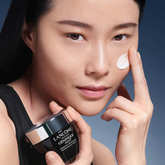 Lancome Genifique Repair 72ωρη Κρέμα Προσώπου Νυκτός για Ενυδάτωση, Αντιγήρανση & Σύσφιξη με Υαλουρονικό Οξύ & Ceramides 50ml