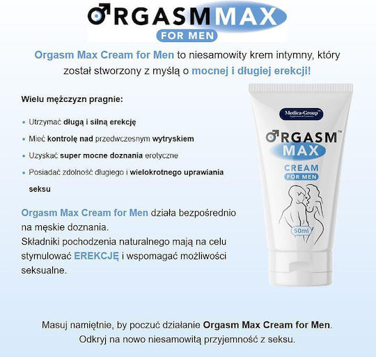 Medica Group Orgasm Max Stimulating Cream 50ml