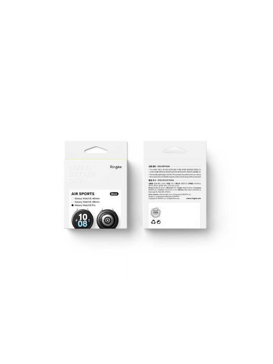 Ringke Air Θήκη Σιλικόνης σε Μαύρο χρώμα για το Galaxy Watch5 Pro