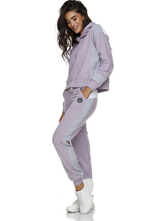 Jogginganzug Lila