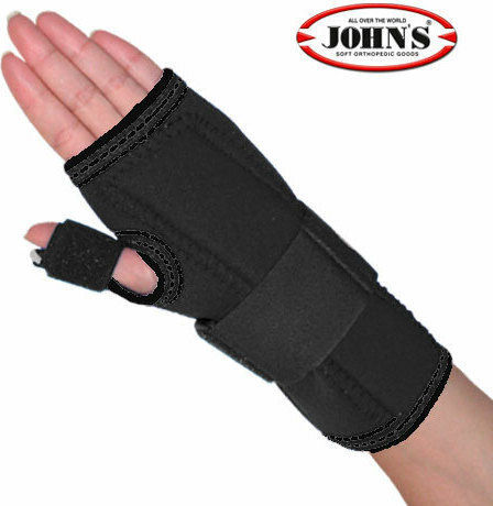 Johns 120101 Πηχεοκάρπιο Αριστερό σε Μαύρο Χρώμα 120101