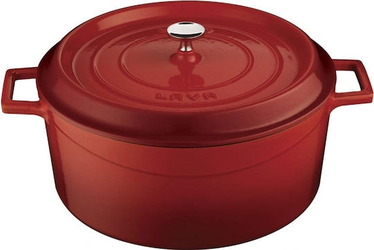 Lava Βαθιά Κατσαρόλα από Μαντέμι 10lt / 32cm