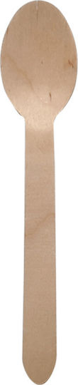 My Heart Biodegradable Spoon Disposable Wooden 8pcs