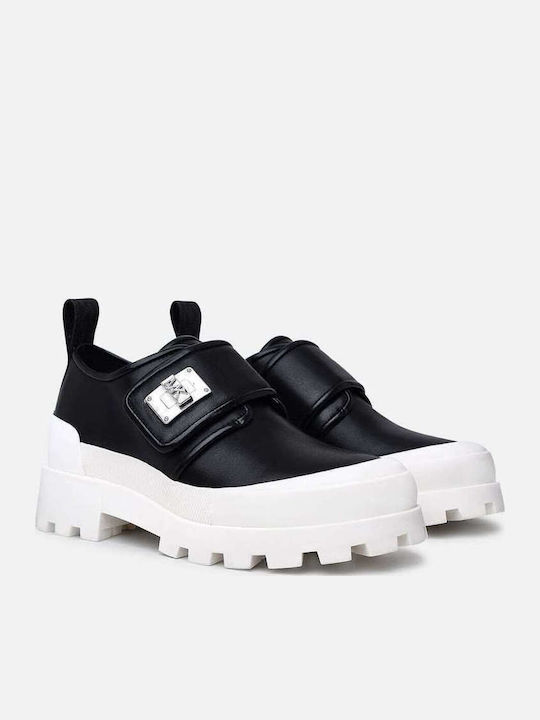 Padma Strap Loafer Γυναικεία Loafers σε Μαύρο Χρώμα