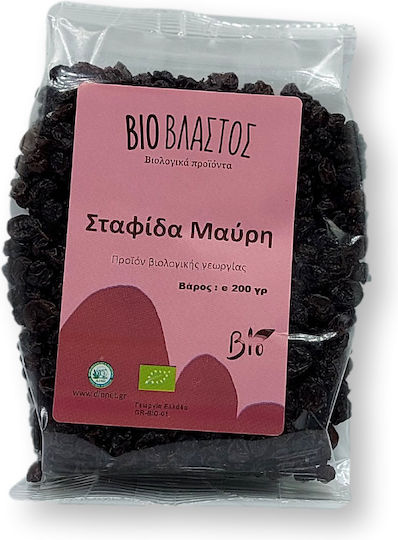 Βιοβλαστός Βιολογική Σταφίδα Μαύρη 200gr