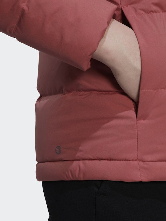 Helionic Scurtă Jachetă de femei Puffer Roșu