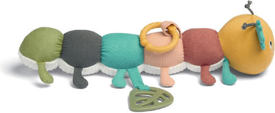 Mamas & Papas Animal Grateful Garden Caterpillar made of Fabric with Sounds for 0++ Months