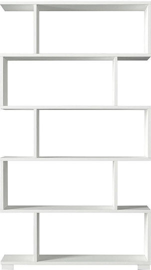 Bibliothek Montoni Weiß 90x20x160cm