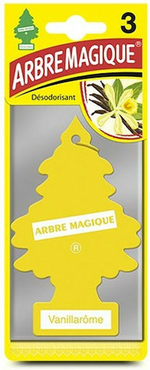 Arbre Magique Cartelă Aromatică Agățătoare Mașină PER90517 Vanilie 3buc