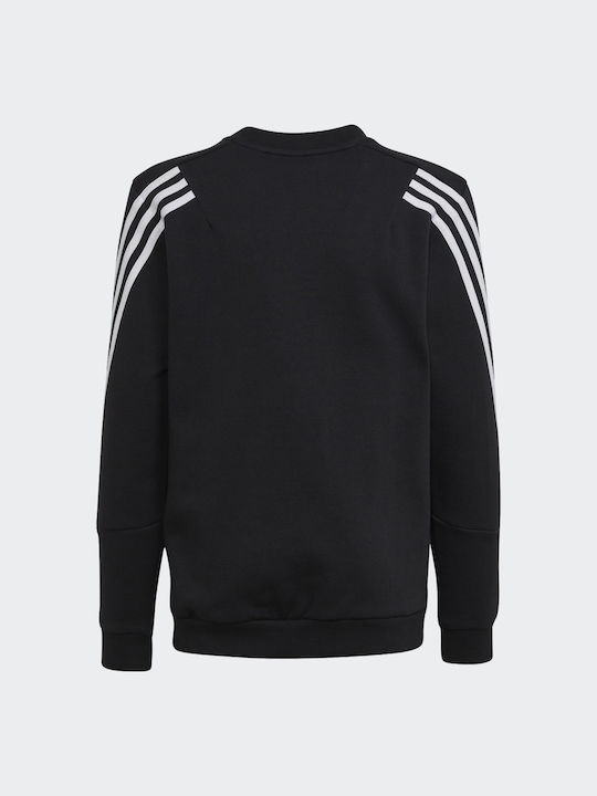 adidas Kids Sweatshirt with Pockets Black Future Icons