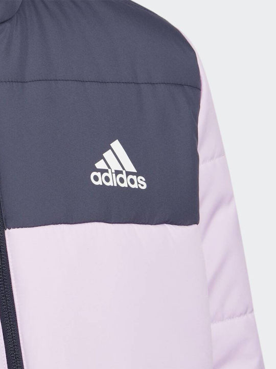 Kids' Sports Jacket Short with Hood Lilac