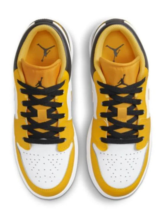 Air  1 Low Gs Αθλητικά Παιδικά Παπούτσια Μπάσκετ με Κορδόνια Κίτρινα
