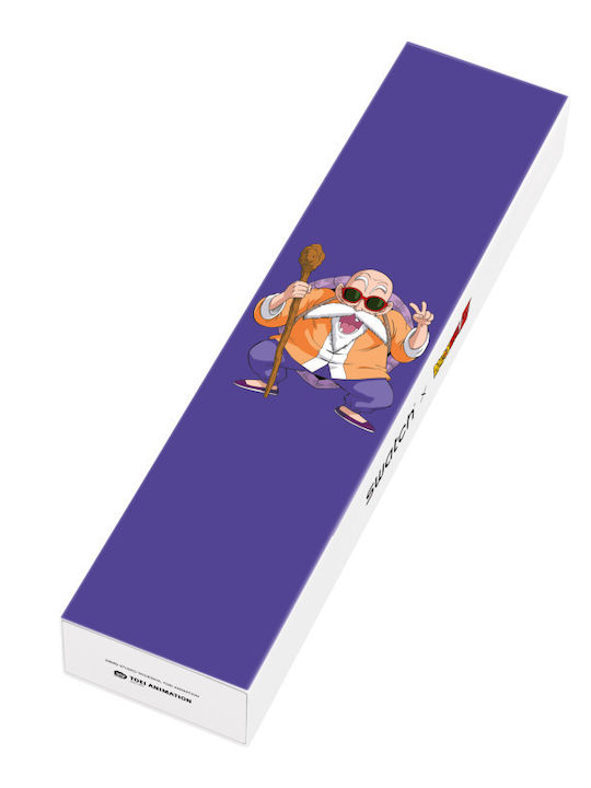 Swatch Dragonball Z Ανδρικό Ρολόι 41mm Μπαταρίας με Καουτσούκ Λουράκι Kamesennin