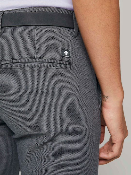 Pantaloni Chino Elastic Gri