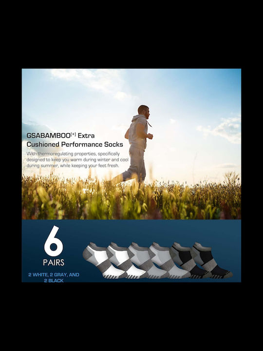 GSA Bamboo Многоцветен 6 чифта