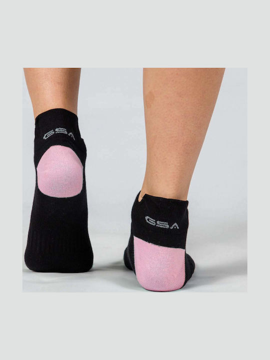 GSA Organicplus Athletic Socks Black 6 Pairs
