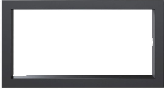 Kratki Χαλύβδινη Πρόσοψη Τζακιού 105.8x57.3cm