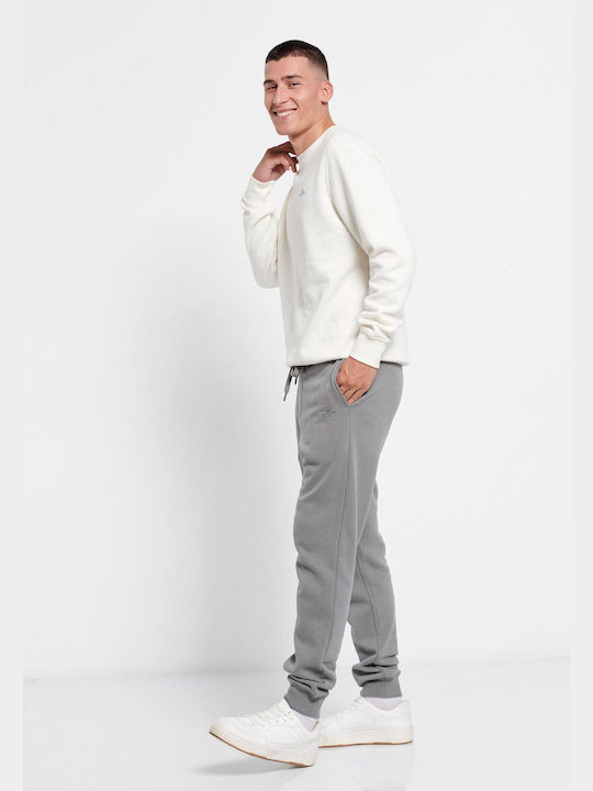 Sweatpants with Elastic Foggy Green