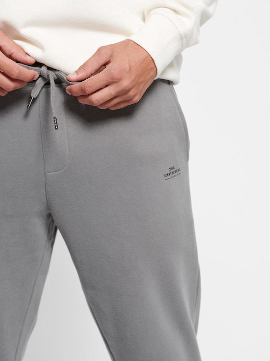 Sweatpants with Elastic Foggy Green