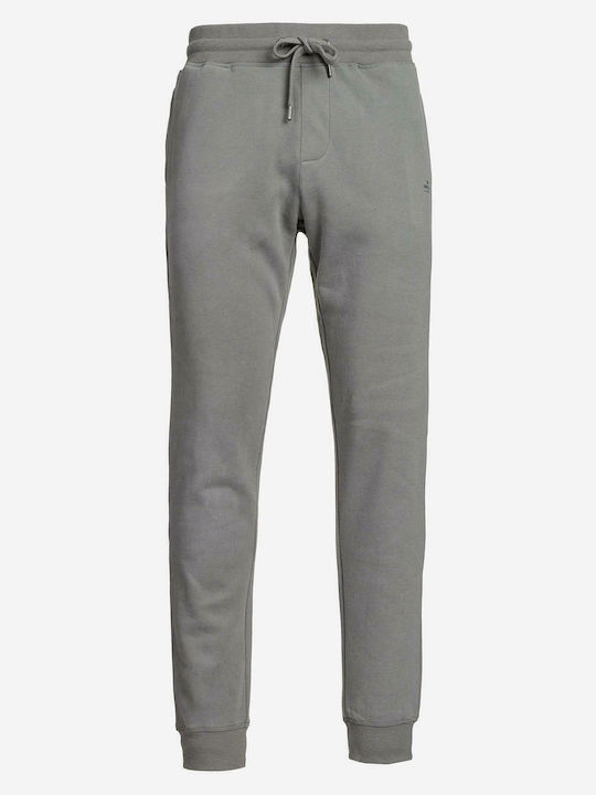 Sweatpants with Elastic Foggy Green