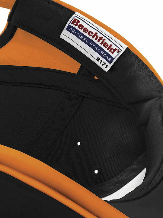 Beechfield Jockey Black / Orange