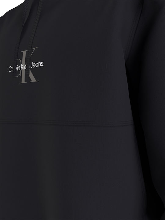 Sweatshirt mit Kapuze Schwarz