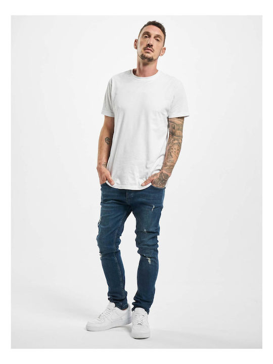 Herren Jeanshose Elastisch mit Slim Passform DARKBLUE