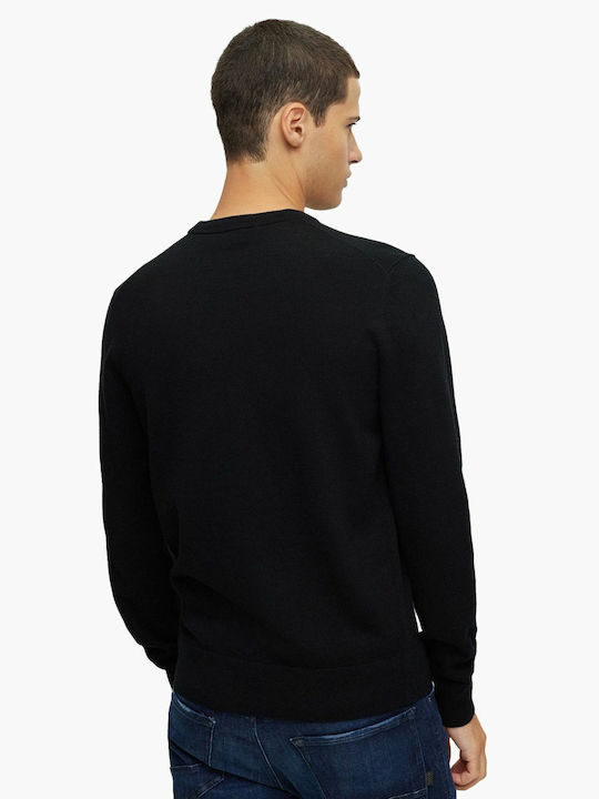 Hugo Boss Kanovano Men's Long Sleeve Sweater Black