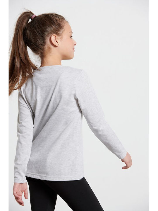 BodyTalk Kids Blouse Long Sleeve Gray