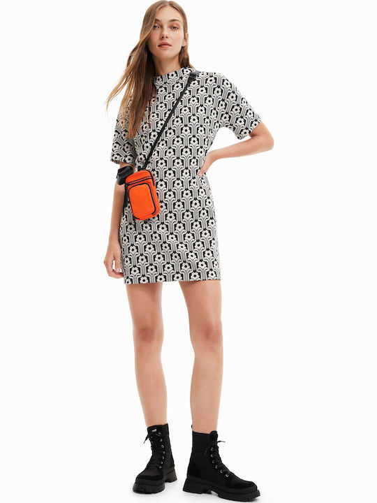Karen Sommer Mini Gestricktes Blumen Kleid