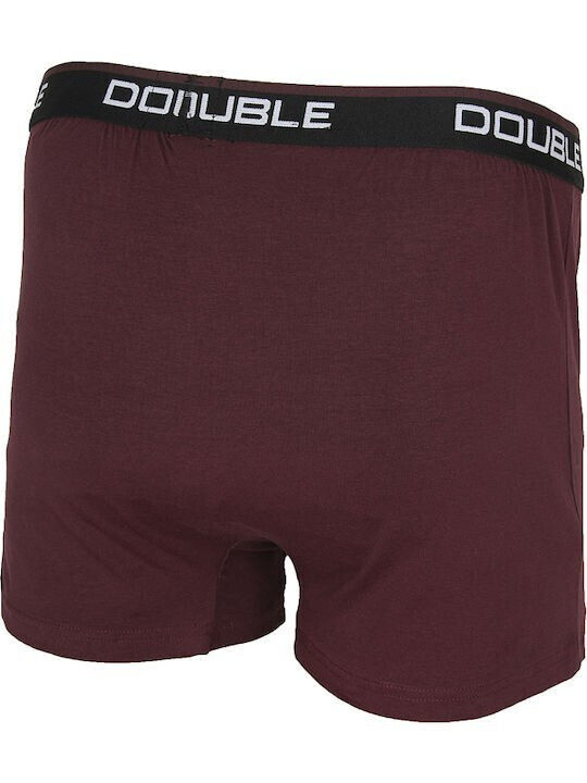 Men's Boxers Black/Grey/Bordeaux 3Pack