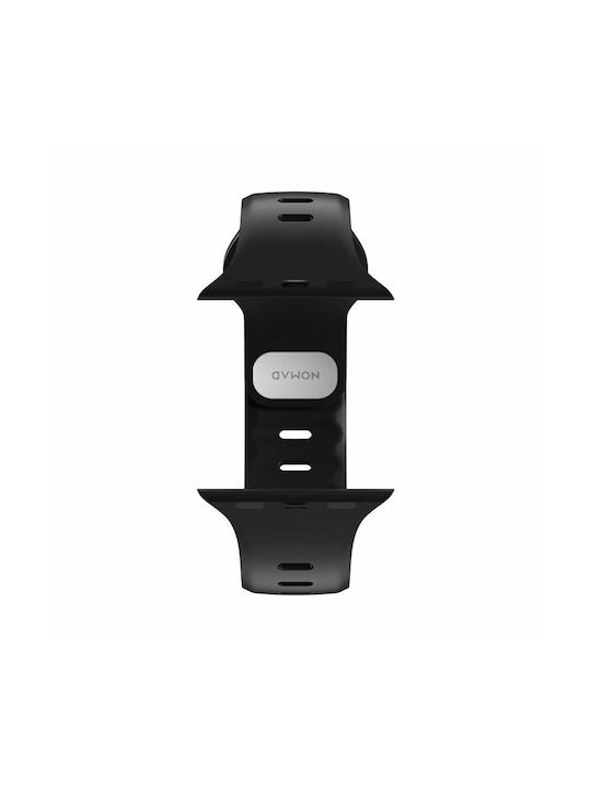 Nomad Slim Sport Λουράκι Σιλικόνης Μαύρο (Apple Watch 42/44/45mm)