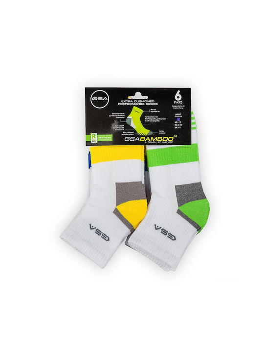 GSA Athletic Socks Multicolour 6 Pairs