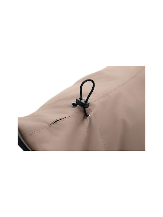 Hunter Norton 360 Uppsala Haine pentru câini Impermeabil Maro cu Lungimea Spateului 40 cm