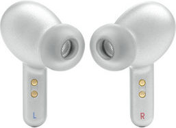 JBL Live Pro 2 In-Ear Bluetooth Kopfhörer mit Schweißbeständigkeit und Ladekoffer Silber