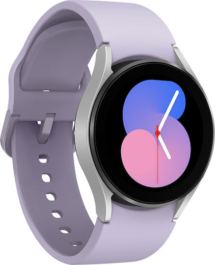 Samsung Galaxy Watch5 LTE Aluminium 40mm Waterproof with Heart Rate Monitor (Silver)