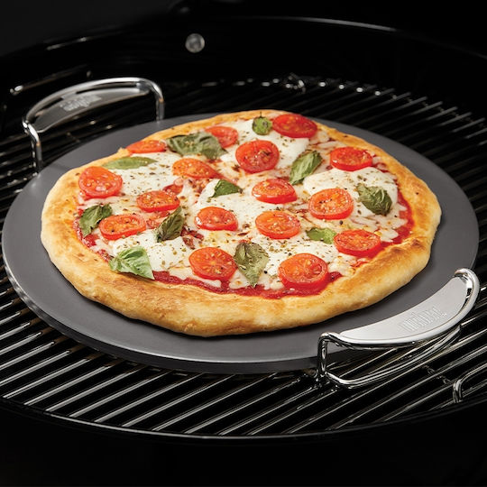 Weber Non-Stick Baking Plate Pizza with Stone Flat Surface 34x34x1cm