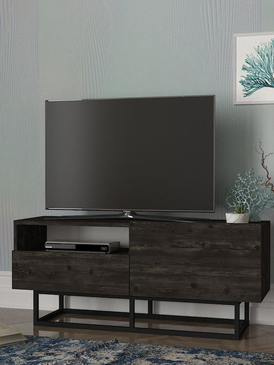 TV Stand Wooden Ios Wenge L120xW37xH46cm