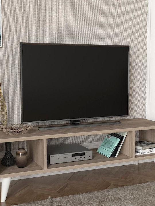 TV Stand Samos Natural Brown Cordoba M120xD35xH40cm