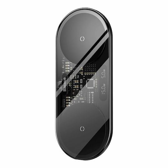 Baseus Ασύρματος Φορτιστής (Qi Pad) 20W Μαύρος (WXSX010101)