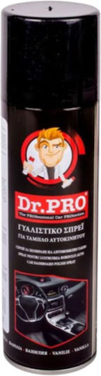Air Pack DR.Pro Dashboard Polish Vanilla Polishing Spray for Car Dashboard with Aroma Vanilla 225ml