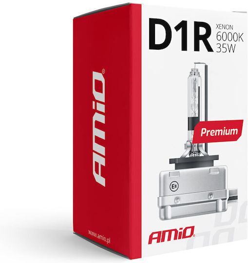 AMiO Лампи Автомобила D1R Ксенон 6000К Хладно бяло 12V 35W 1бр