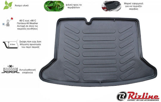 Rizline Trunk Mat Tray Type for Kia Niro 2017 Black