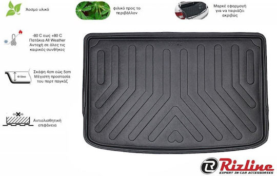 Rizline Trunk Mat Tray Type for Renault Captur 2020 Black