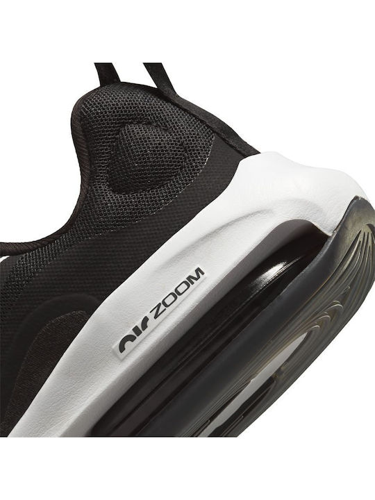Zoom Arcadia 2 Kids Sports Shoes Running with Laces Black