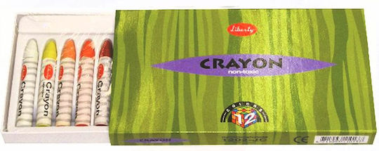 Liberty Non Toxic Colors Σετ Κηρομπογιές Pastel 12τμχ