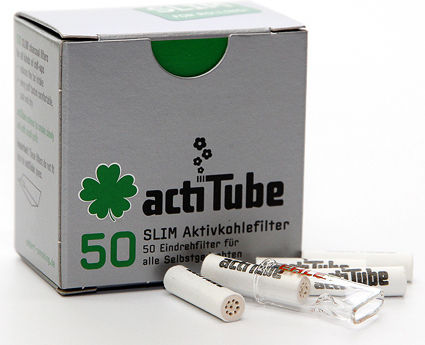 ActiTube Slim Rohr-Filter 7mm 10x 50τμχ